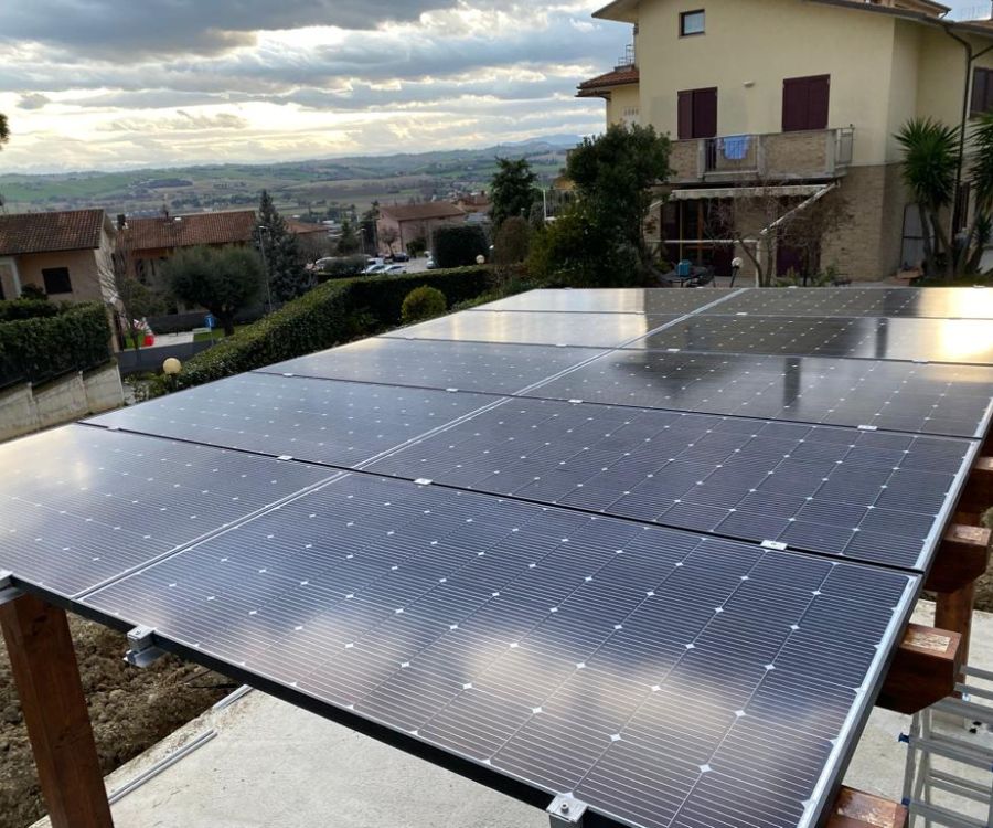 Impianti fotovoltaici Installazione impianti elettrici Ancona Macerata ELETTRO F SRL a Loreto